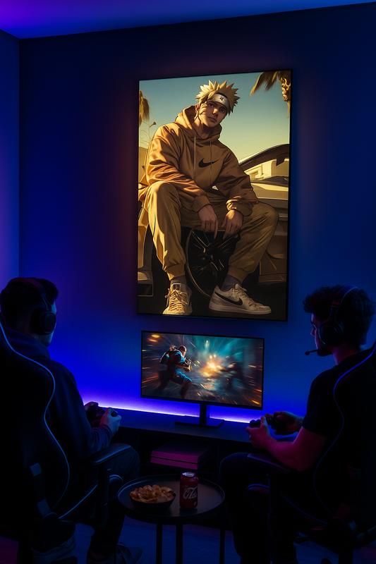 Ambiance Ninja Urbain – Impression d'art de style urbain