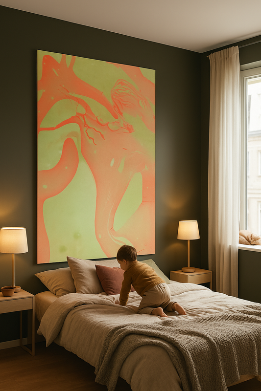 تجريد الألوان