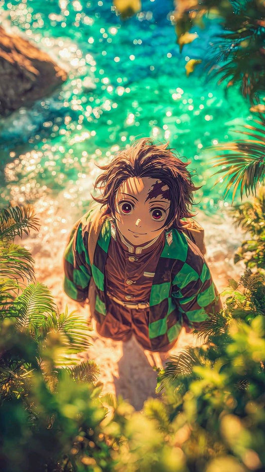 Tropical Breeze – Art sur toile animé relaxant