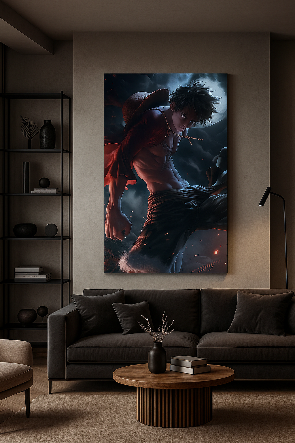 Moonlight Fighter – Impression d'art d'anime épique