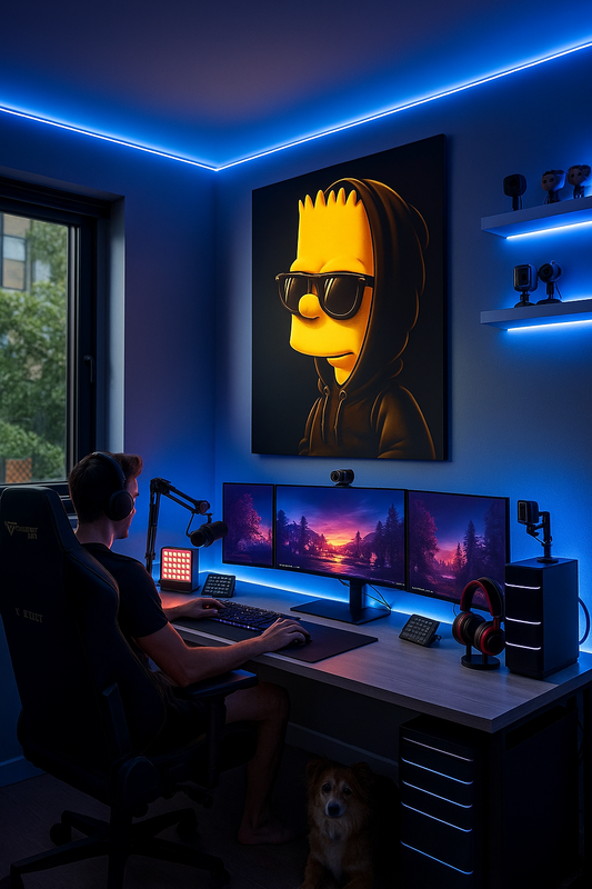 "بارت الرائع" - طبعة فنية شعبية لبارت سيمبسون 