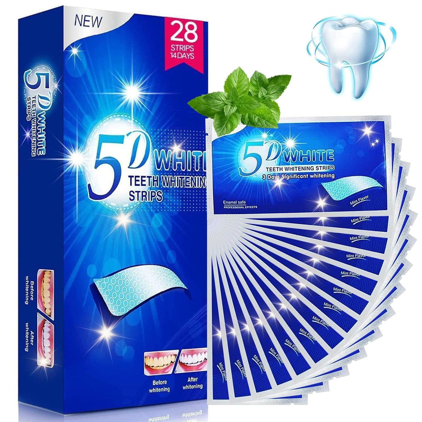 طقم تبييض الجسم السليم (7 أكياس / 14 شريحة)