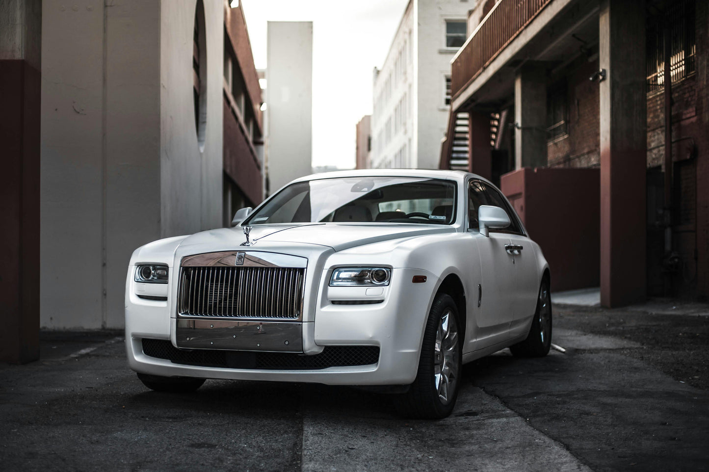 Elegance in Motion: Rolls-Royce Art Print | Luxury on the Streets